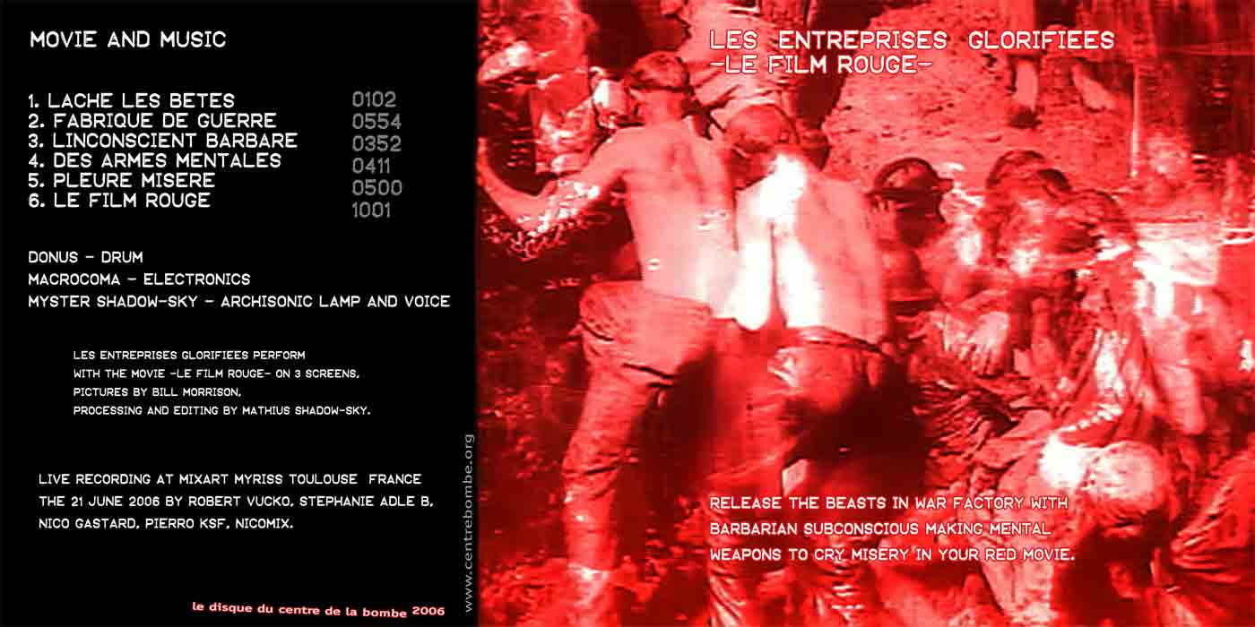 Entreprises Glorifiees CD cover