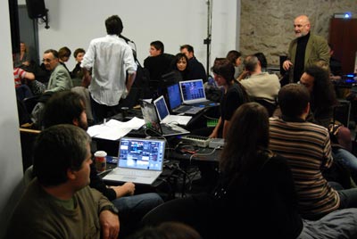 the Accomplishes of Noises at Audio Art 2009 (1)