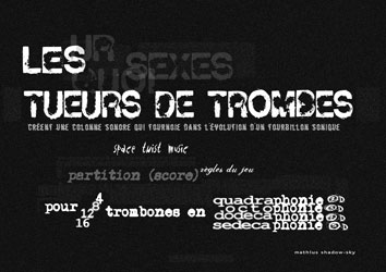 couverture de la partition pour 4 trombones en quadriphonie (small) Leurs Sexes Tueurs de Trombes