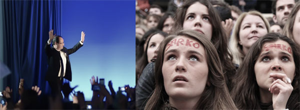 peuple qui pleure versus peuple qui rit (??? comment est-ce possible d'être les uns contre les autres ?)