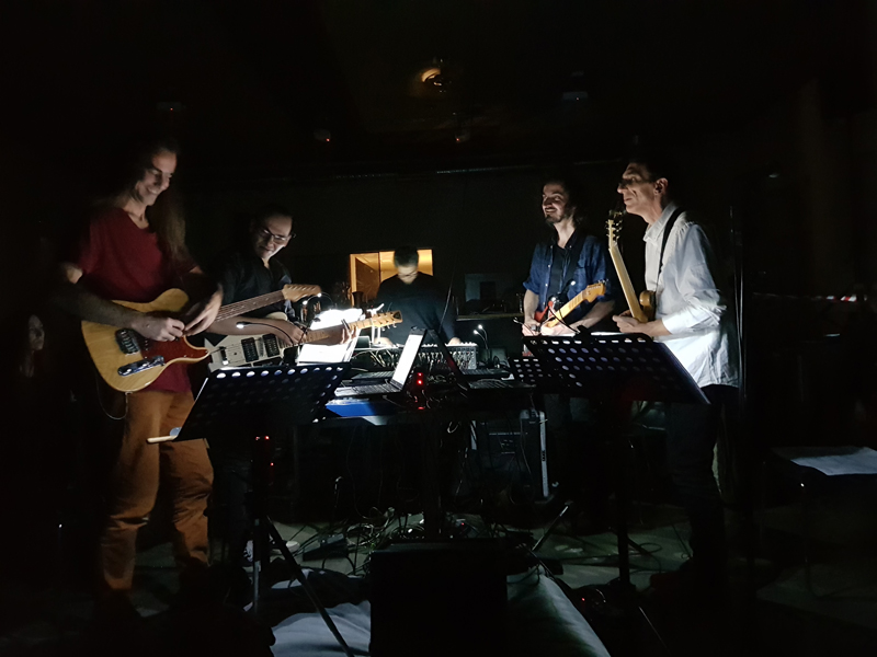 Les Guitares Volantes at the Krakow international Audio Art festival 2018 pict.5