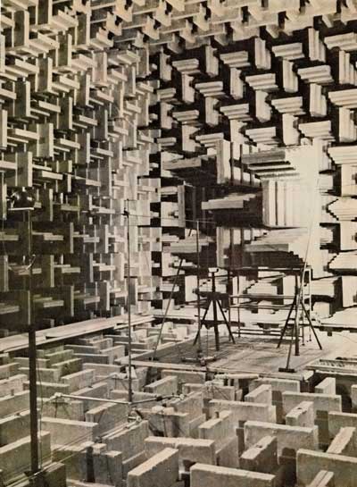 chambre sourde du centre de recherche physique du CNRS de Marseille