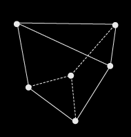 figure à 6 sommets 5 surfaces