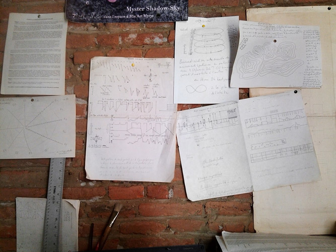 les &eacute;critures implulsants &agrave; concr&eacute;tiser la partition-puzzle